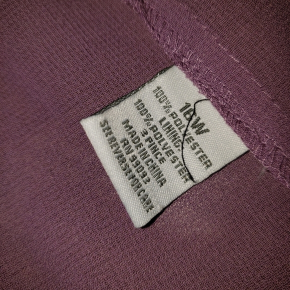 Dressbarn Blouse & Cover Up Women's 16W - Picture 6 of 9